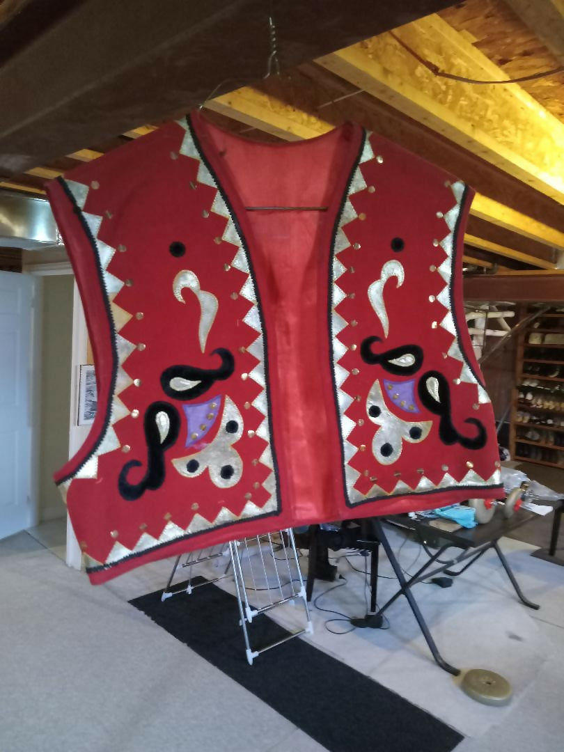 Gypsy dance vest.