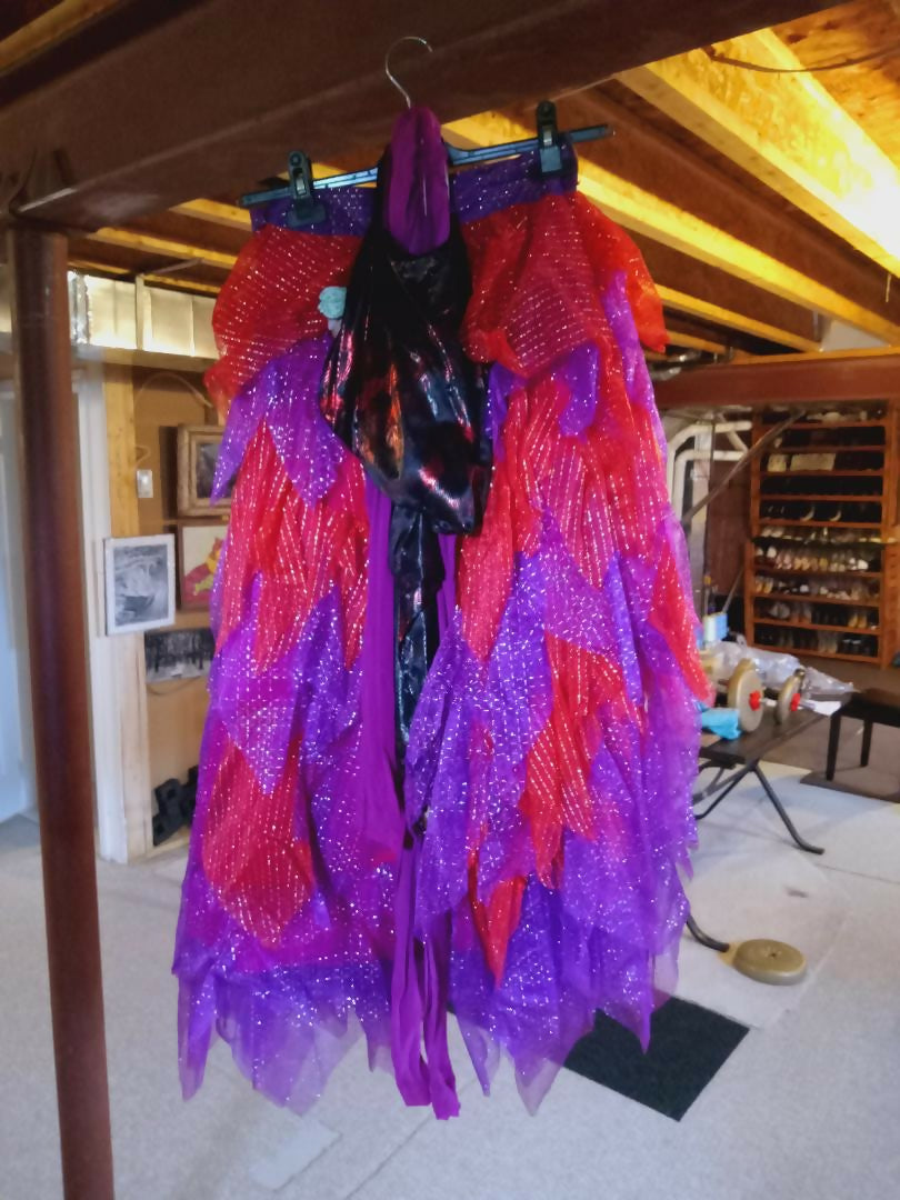 Ladies costume for argentinian tango