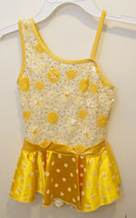 Beautiful Yellow/Gold-Colour Dance Costume