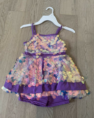 Purple Large Sequin