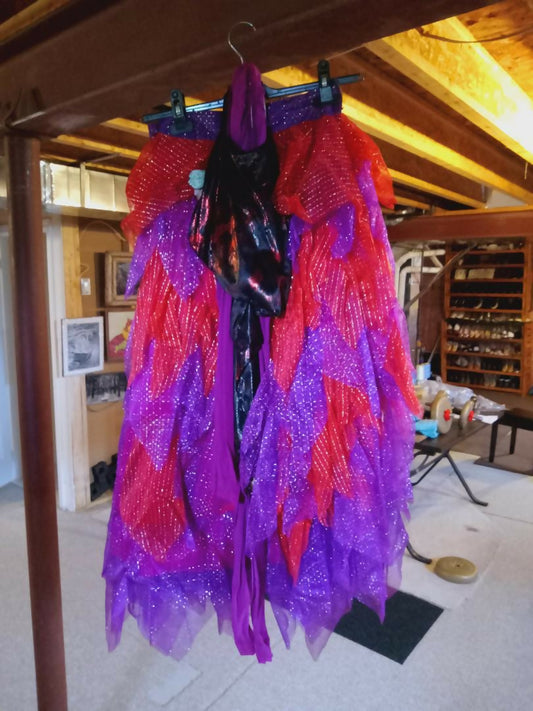 Ladies costume for argentinian tango