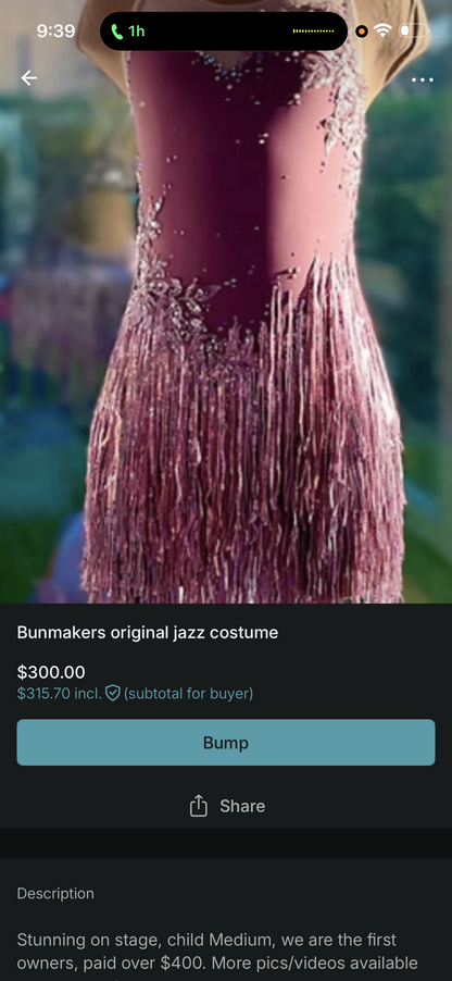 Bunmakers Original jazz costume