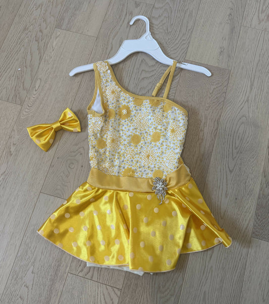 Adorable Yellow Flower Costume