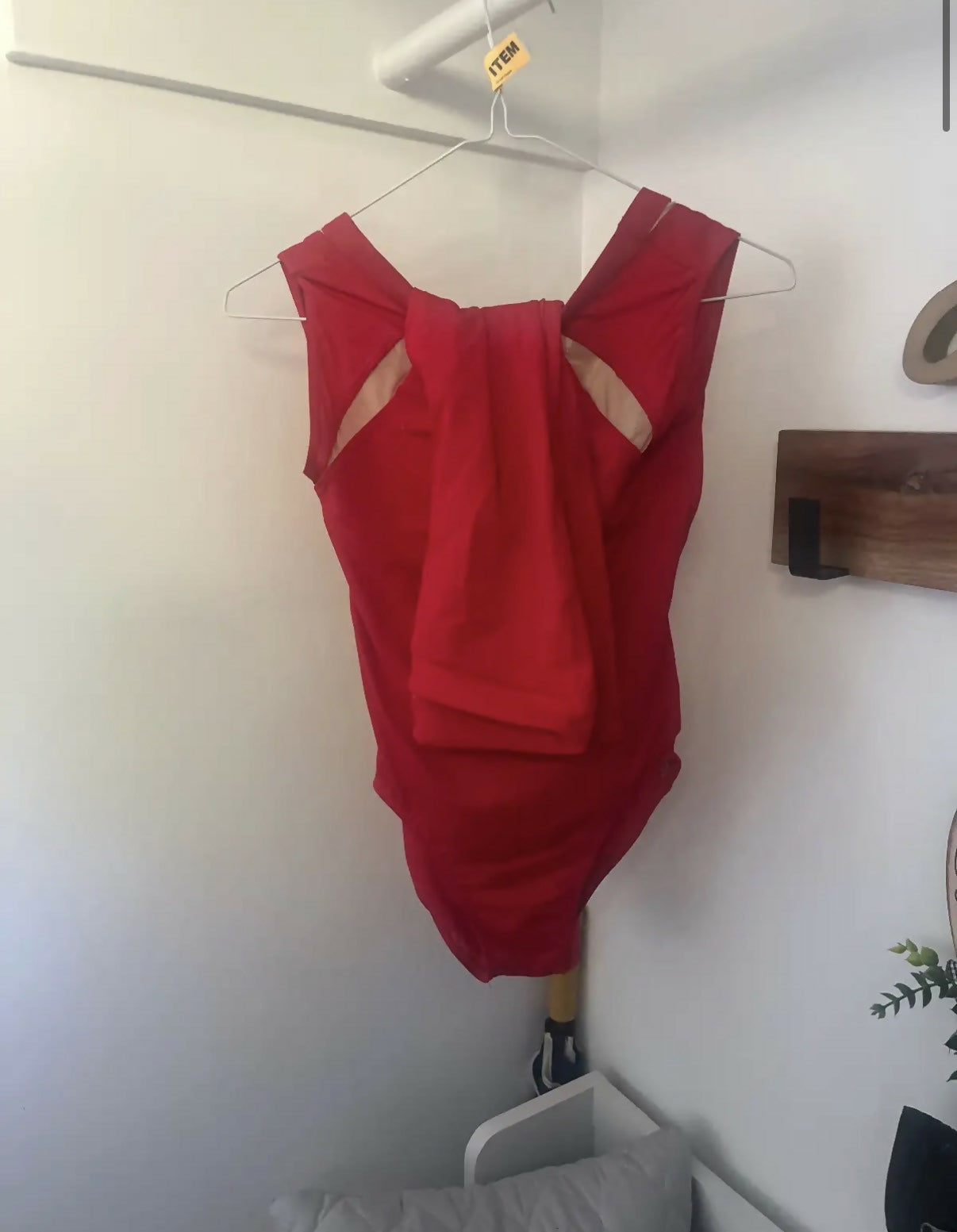 Balera red two piece costume