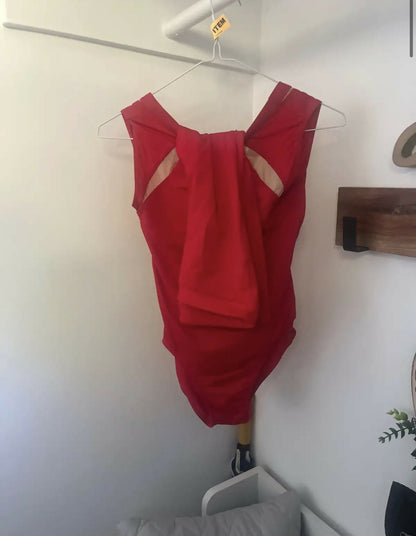 Balera red two piece costume