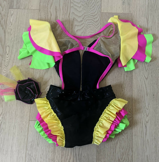 Colourful Acro Costume